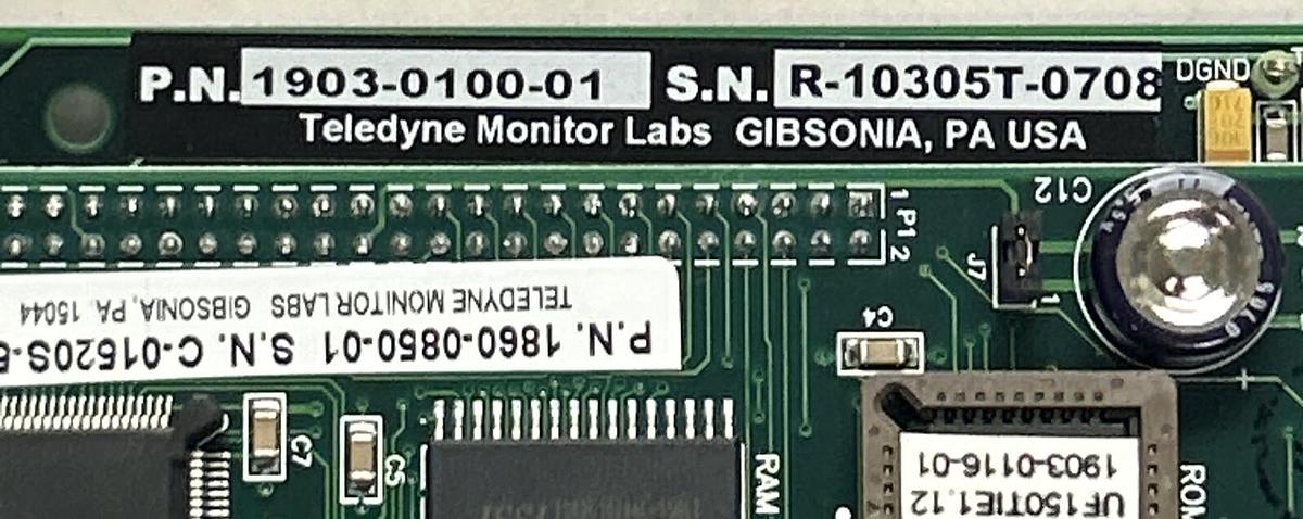 TELEDYNE,1903-0100-01,MOTHERBOARD CIRCUIT BOARD NOS