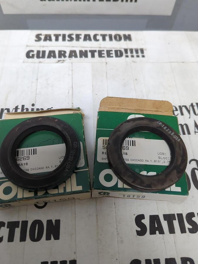 CHICAGO RAWHIDE,18159,OIL SEALS 1.813 IN X 2.754 IN LOT OF 2 NOS