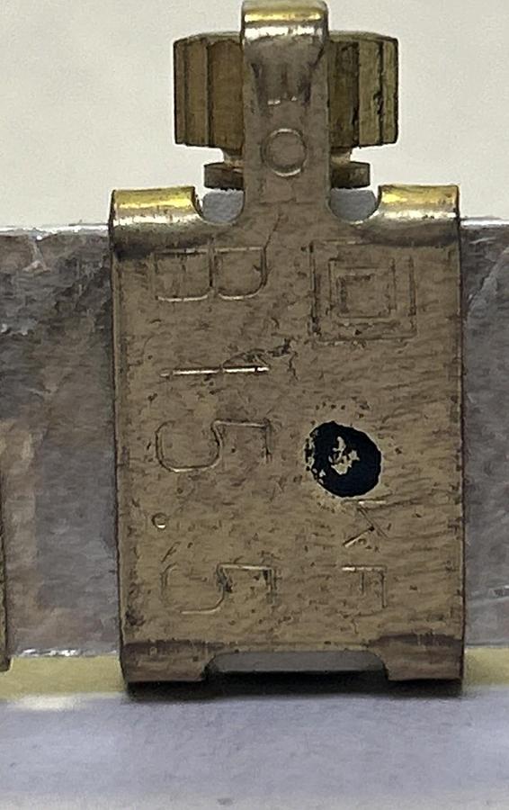 Used SQUARE D,B15.5,THERMAL OVERLOAD HEATER ELEMENT LOT OF 2