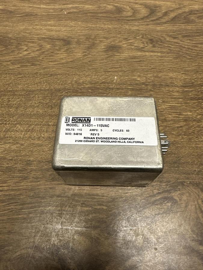 Ronan,X14D1,Flasher Relay 115V 5Amp
