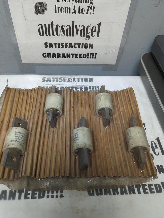 CARBONE FERRAZ,A025-FC400BBA,FUSES LOT OF 5 NOS