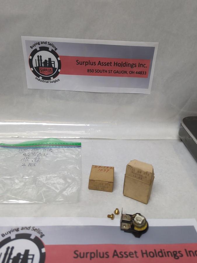 WESTINGHOUSE,966 466-H,TYPE MW OVERLOAD THERMAL HEATER RELAY LOT OF 2 NOS