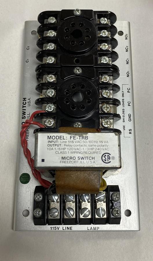 MICRO SWITCH,FE-TRB,MODULAR CONTROL BASE NOS