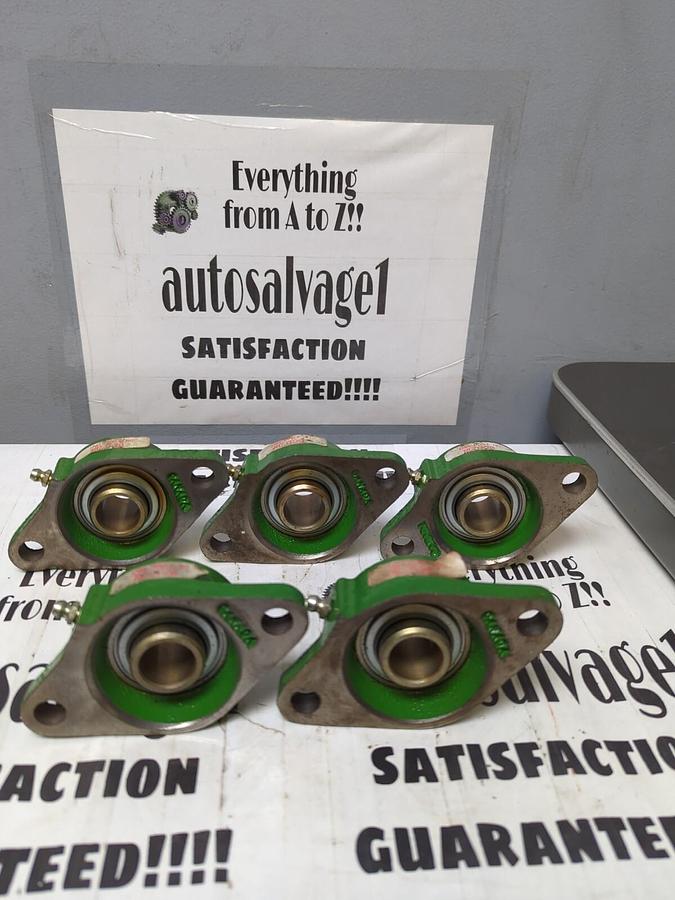 INA,RCJT20,FLANGE BEARING 3/4 INCH BORE MISSING COLLARS LOT OF 5 NOS