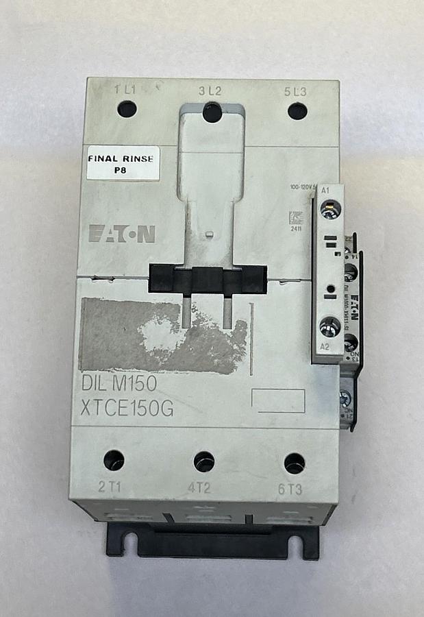 Used EATON,DILM150-XTCE150G,CONTACTOR 180A 600V