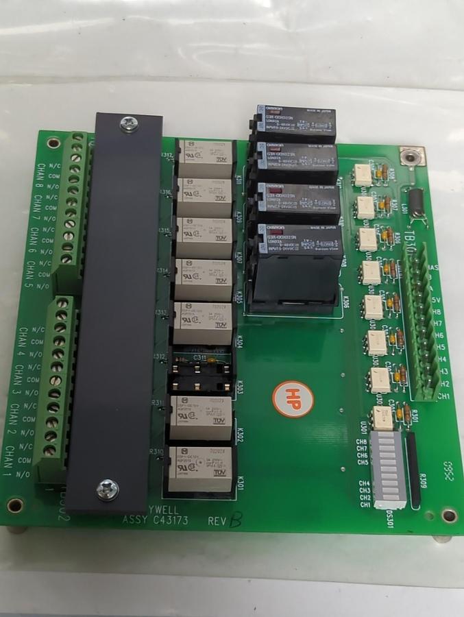 Used HONEYWELL,C43173,REV B CIRCUIT BOARD PRE-OWNED