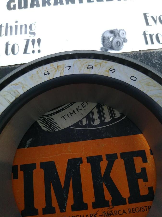 Timken,47890,Roller Bearing Cone NOS
