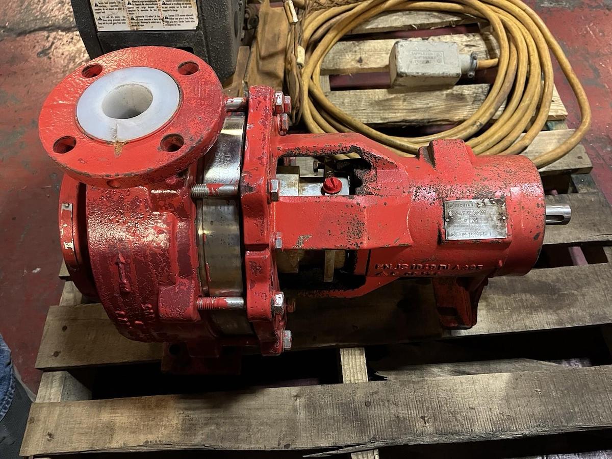 Used RICHTER,SCK-XF-80-50-20,CHEMICAL CENTRIFUGAL PUMP