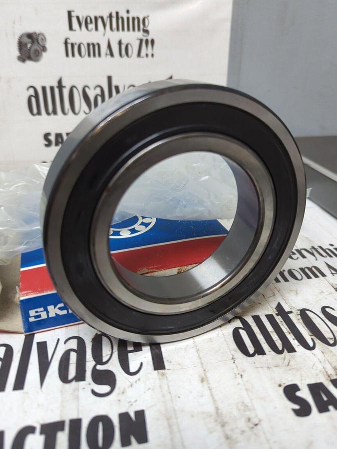 SKF,6215-2RSJEM,DEEP GROOVE BALL BEARING 75MMX130MMX25MM NOS