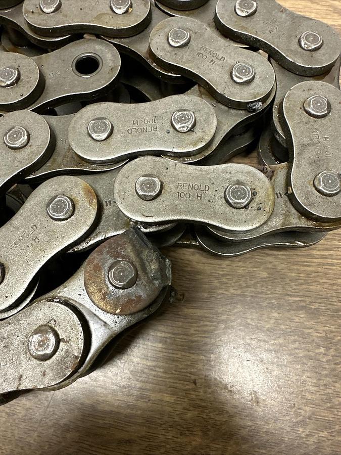 Renold,100H-CB,44 Links 5 Feet of Chain