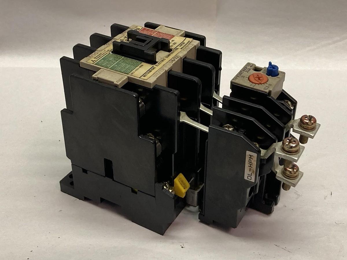 Used Mitsubishi,S-K35,Contactor w/ TH-K20TAKP-22A Solid State Overload Relay