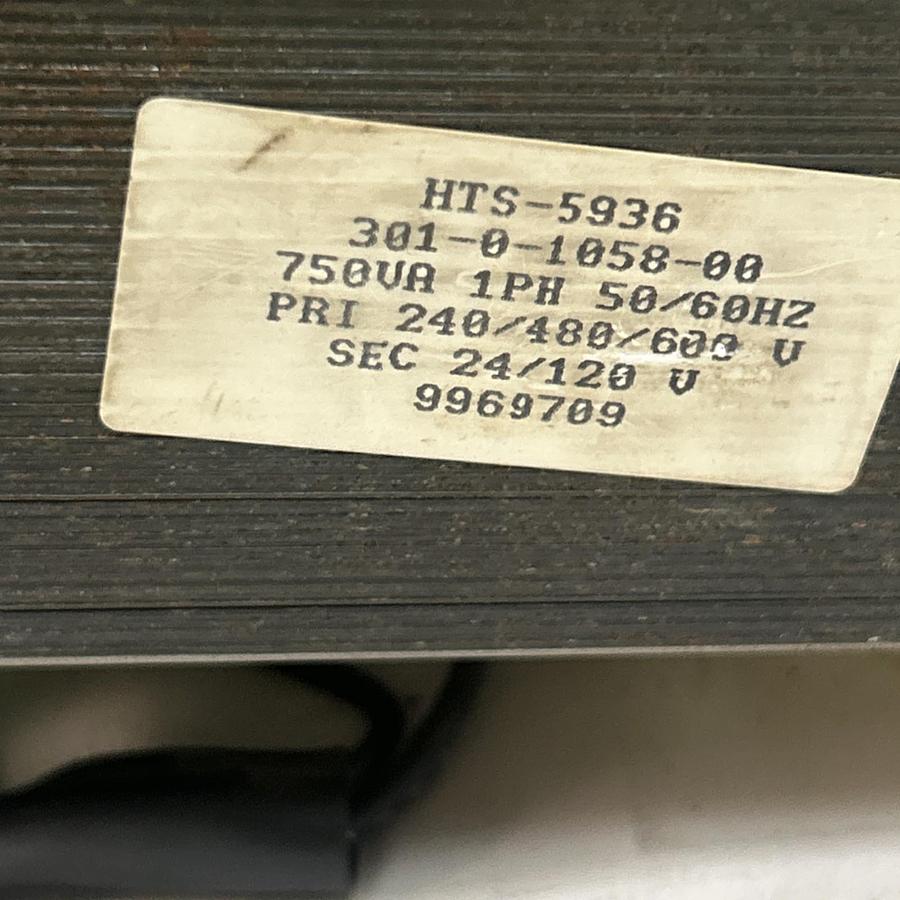 Used ROBOTRON,HTS-5936,POWER TRANSFORMER 750VA 1PH