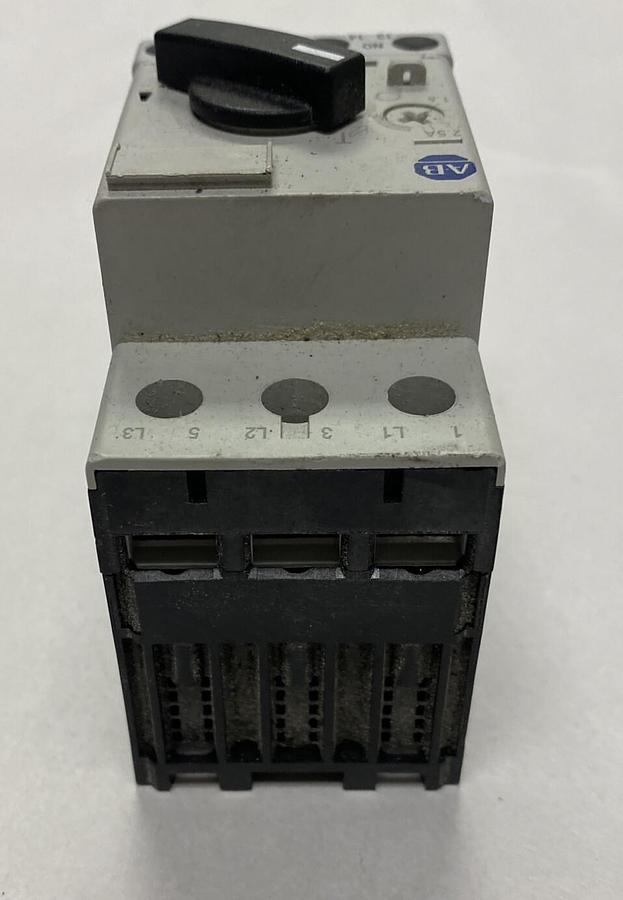 Used ALLEN BRADLEY,140M-D8E-B25,SER B MOTOR PROTECTION CIRCUIT BREAKER