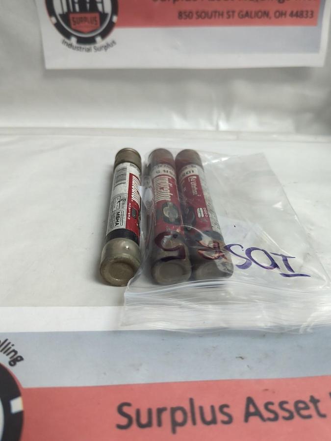 Used LITTELFUSE,IDSR-5,INDICATOR FUSE 5 AMP LOT OF 3 PRE-OWNED