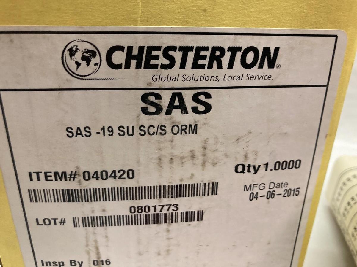 Chesterton,SAS-19 SU SC/S ORM,Pump Seal