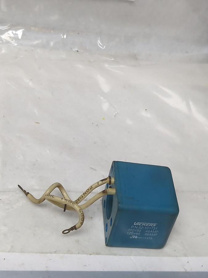 Used VICKERS,02-101731,2-WIRE SOLENOID COIL PRE-OWNED