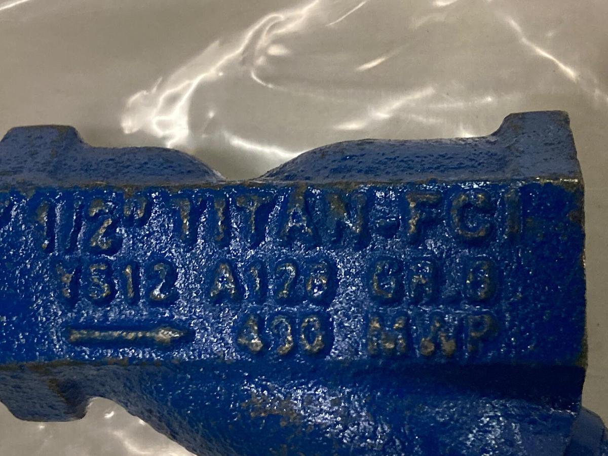 Titan,YS12-A126-GR.B,Cast Iron Threaded Female Strainer Valve 1/2 INCH
