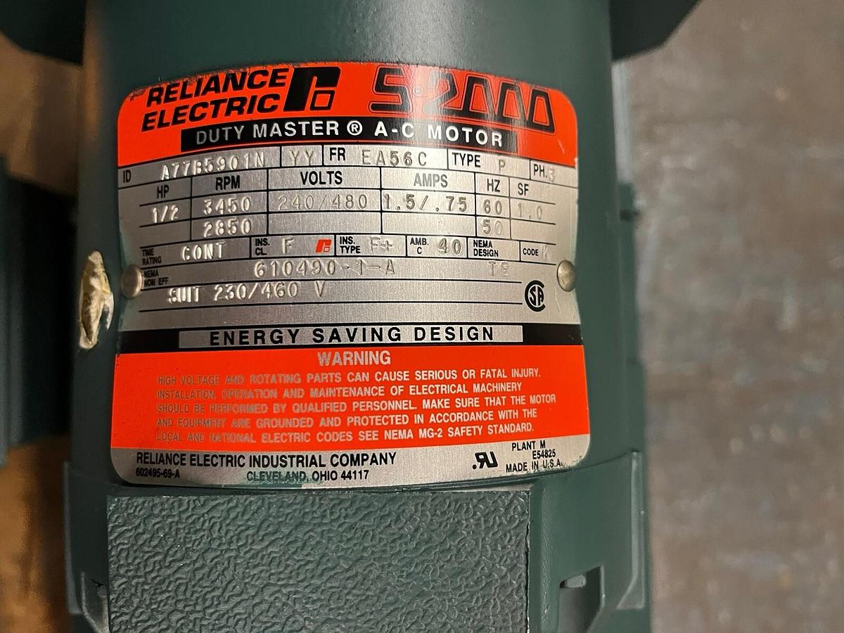 ALLEN BRADLEY,SC2312ATZ,1325 DC MOTOR 25HP 1150/2000RPM 500VDC