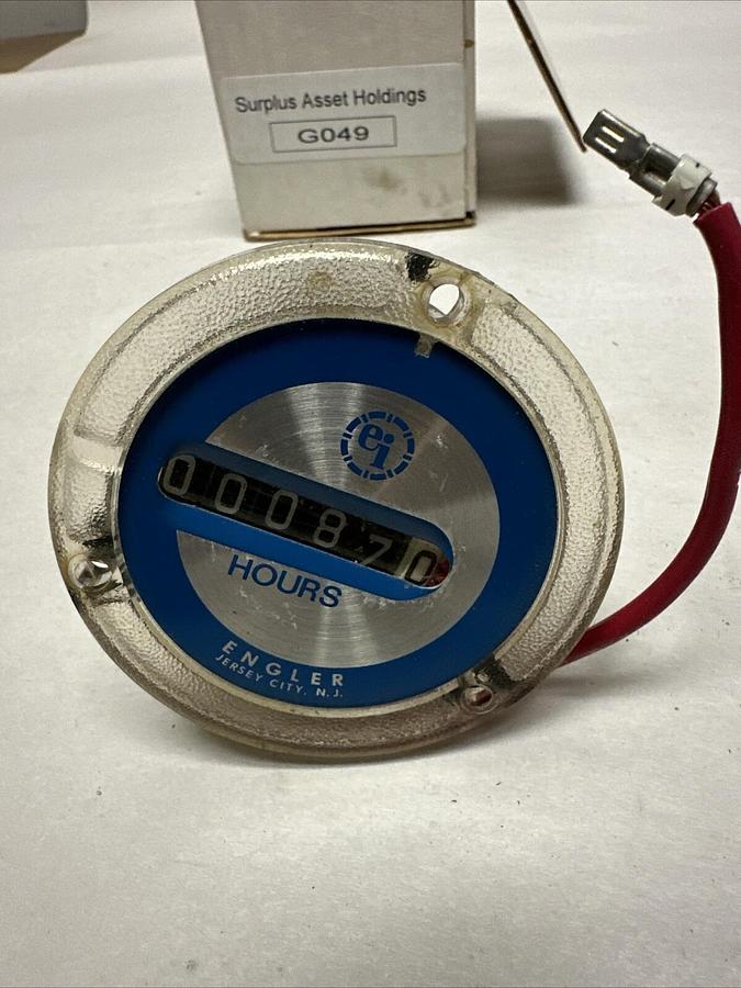 Used Engler,LR12230,Hour Meter (G049)