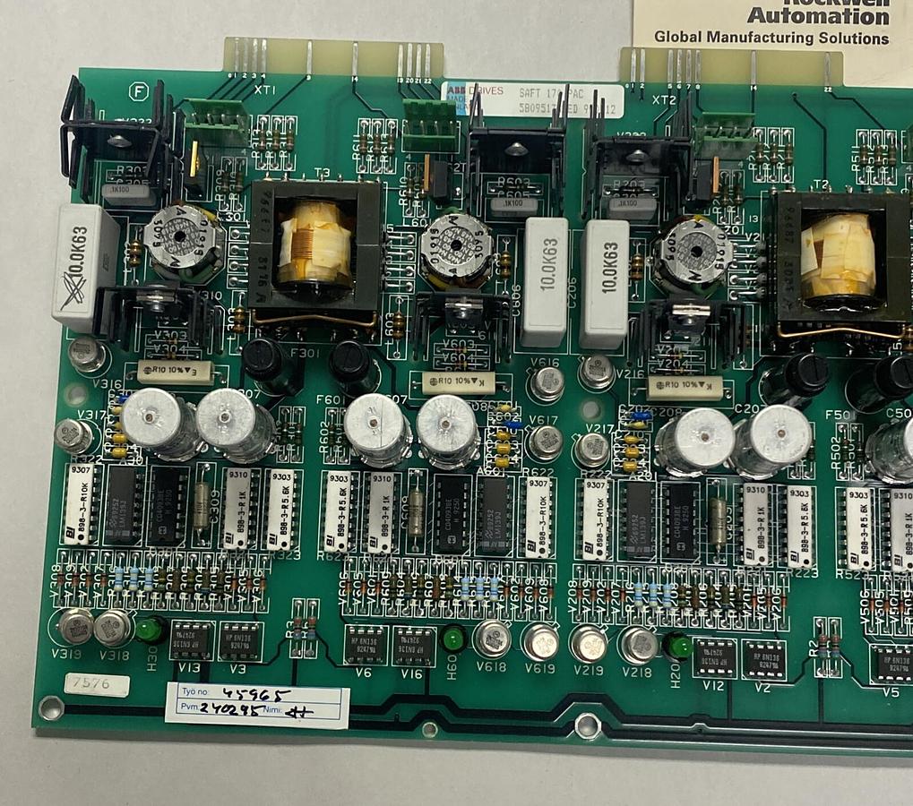 Used ABB,5805133ED9305129 / 503-348,PC CIRCUIT BOARD REFURBISHED