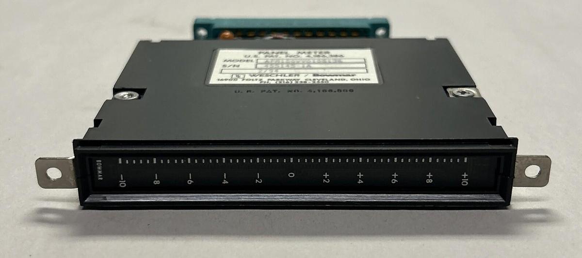 Used WESCHLER / BOWMAR,APM150VV010S136,PANET METER