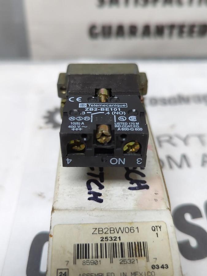 TELEMECANIQUE,ZB2BW061,MODULE WITH CONTACT BLOCK