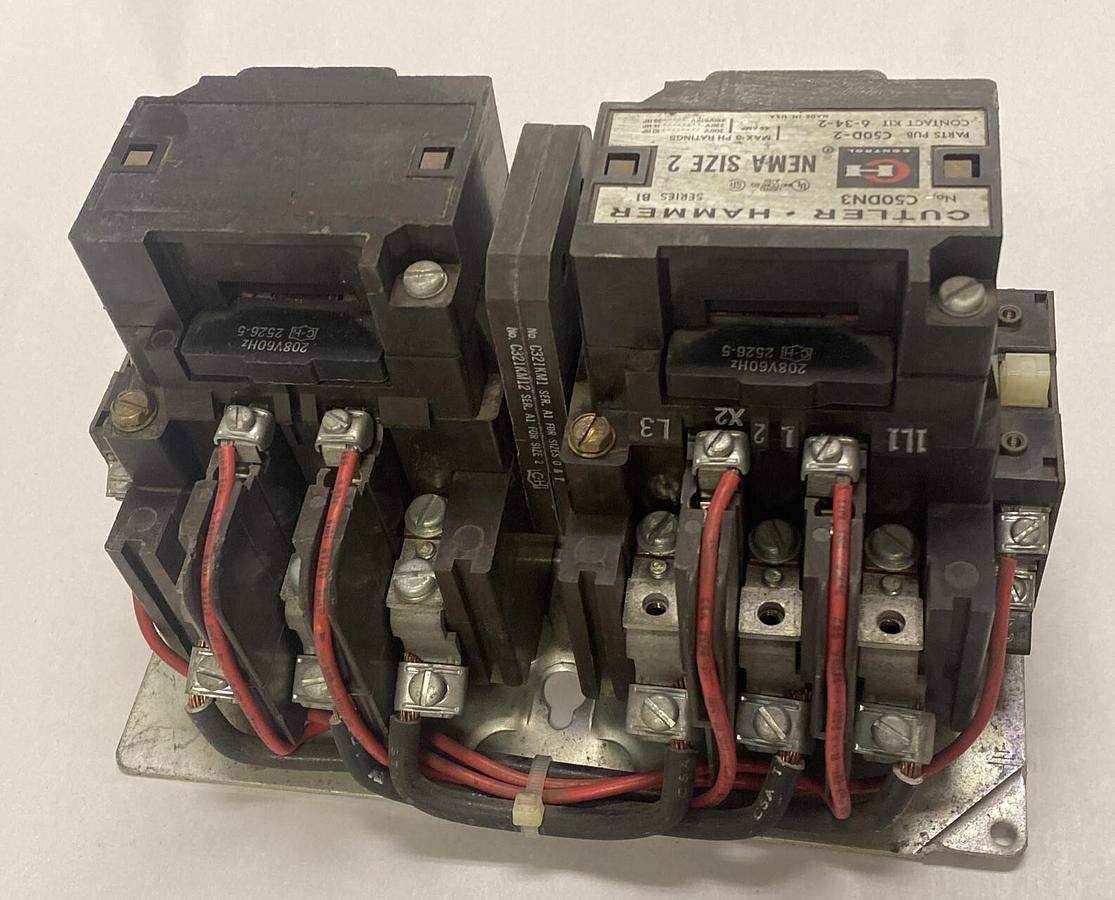 CUTLER HAMMER,C50DN3,CONTACTOR 120V 60HZ 3P NOS