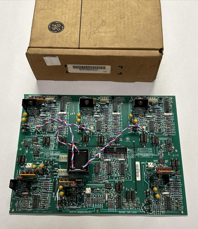 Used GENERAL ELECTRIC,531X146BDHALG1,BASE DRIVER BOARD