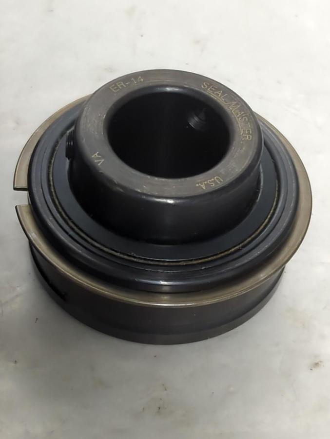 SEALMASTER,ER-14,INSERT BEARING 7/8 INCH BORE WITH COLLAR AND SNAP RING NOS