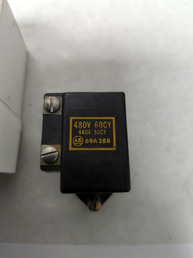 Used ALLEN-BRADLEY,69A288,COIL 480V 60HZ/CY 440V 50HZ/CY PRE-OWNED