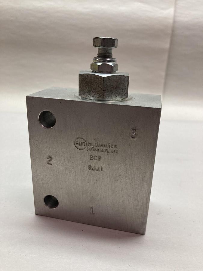Used Sun Hydraulics,BCB-9JJ1,Hydraulic Manifold Valve
