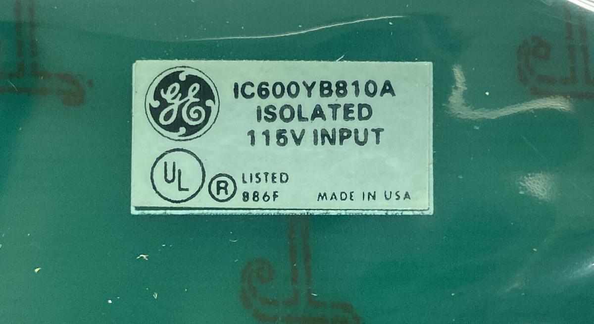 GE FANUC,IC600YB810A,INPUT MODULE NOS