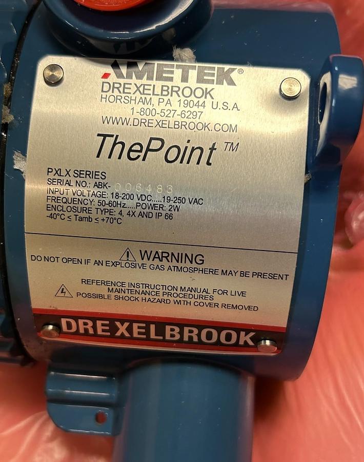 AMETEK DREXELBROOK,700-0201-005,PXLX LEVEL SWITCH NOS