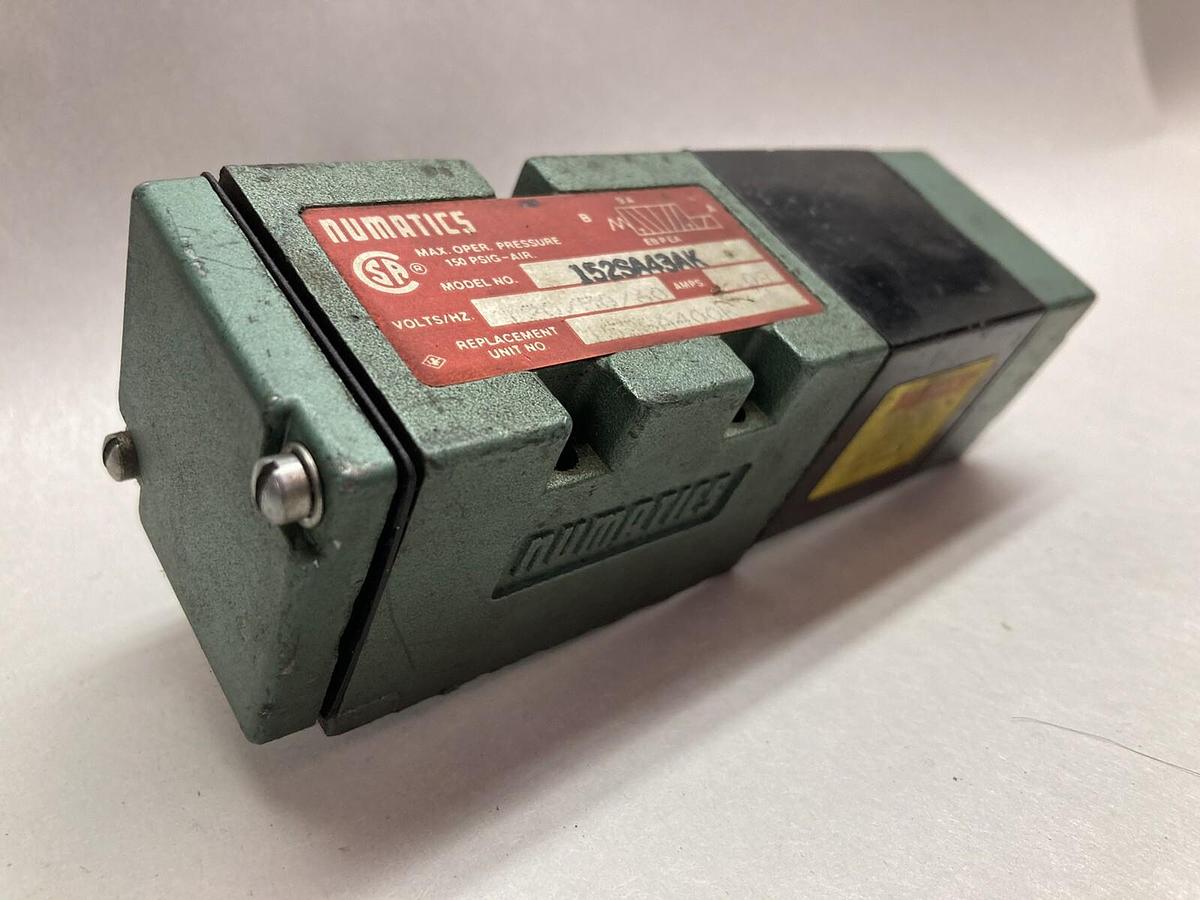 Used Numatics,152SA43AK,Solenoid Valve