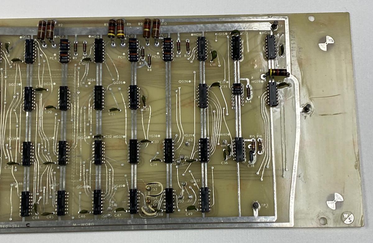 Used WARNER & SWASEY,8940-5447,PC BOARD M-WORD DECODING