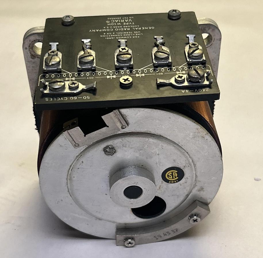 Used GENERAL RADIO COMPANY,W10H,AUTOTRANSFORMER