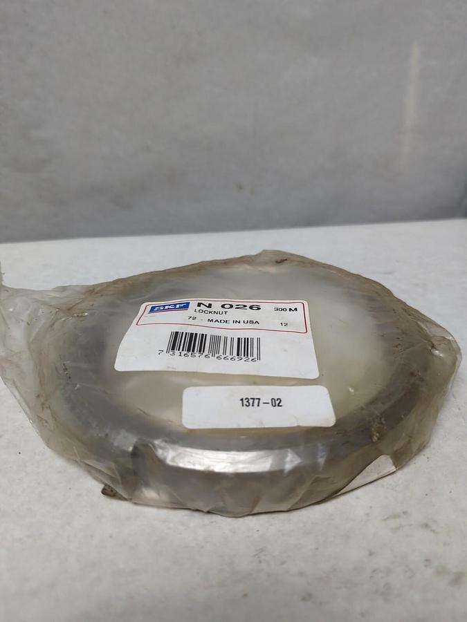 SKF,N026,BEARING LOCKNUT NOS