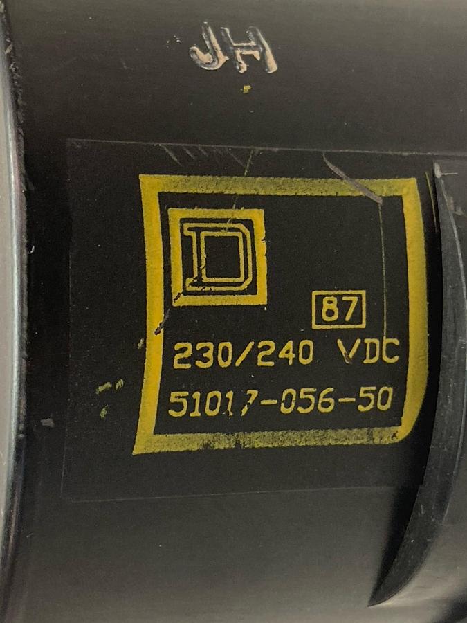Used Square D,51017-056-50,Coil 230/240VDC