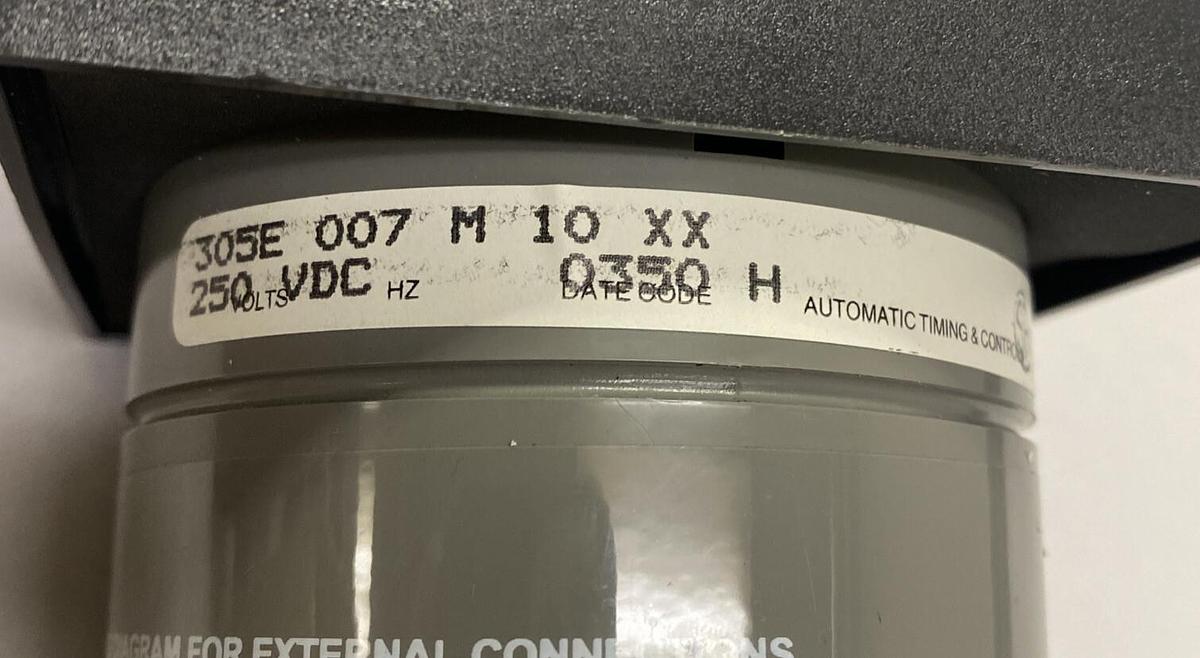 ATC,305E007M10XX,TIMER MODULE 0-60 SEC NEW