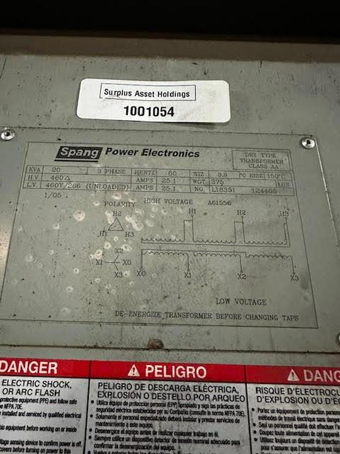 Used Spang 20