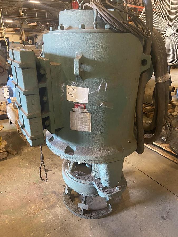 Used Hazleton,360-125-180,125HP 5 IN 460V Type SSB Twin Volute Submersible Pump