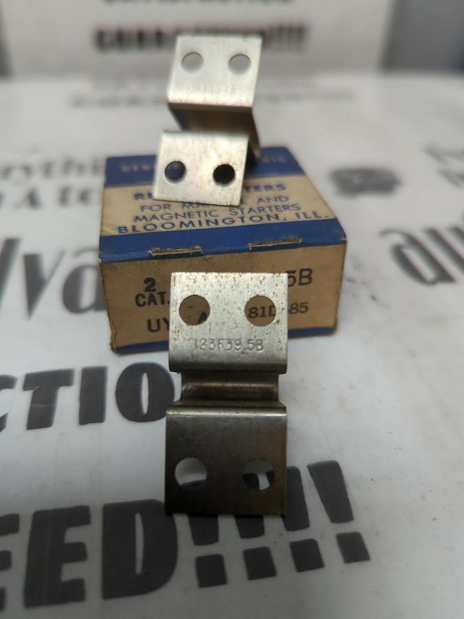 GE,F39.5B  81D5850,OVERLOAD HEATER ELEMENTS  2 PACK NOS