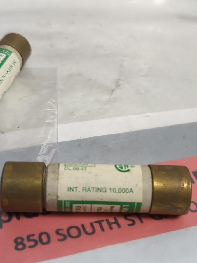 LITTELFUSE,RLN60,RENEWABLE FUSE 60 AMP LOT OF 3 PRE-OWNED