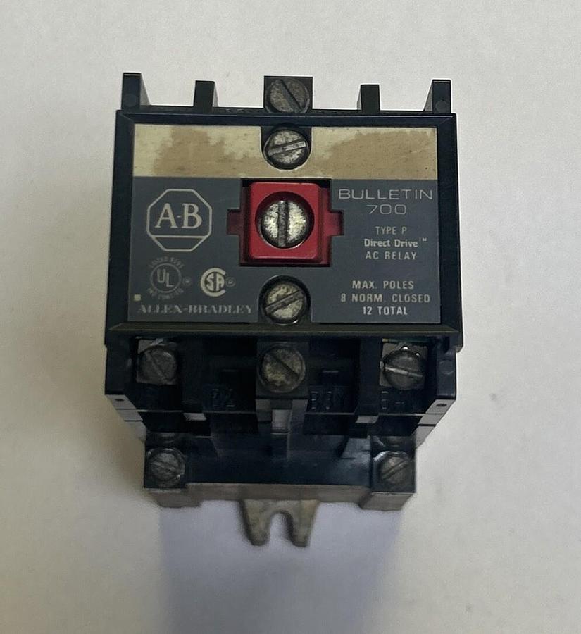 Used ALLEN BRADLEY,700-P600A1,CONTROL RELAY