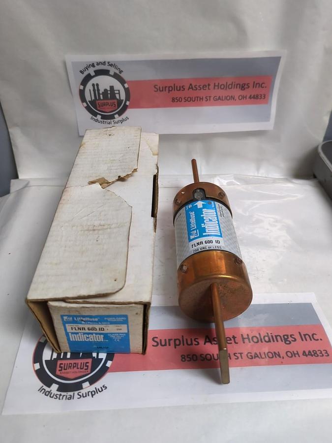 LITTELFUSE,FLNR-600 ID,INDICATOR 600 AMP FUSE NOS