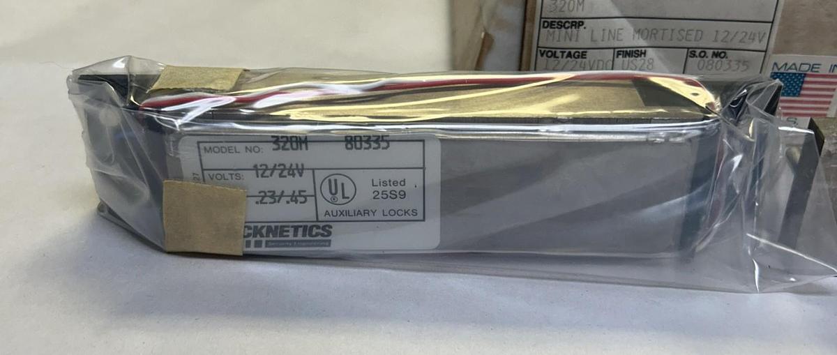 LOCKNETICS,320M,LOCK ELECTROMAGNETIC MAG BOND SENSOR NOS