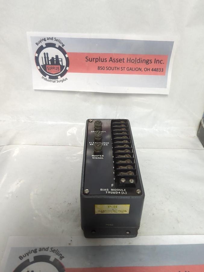 Used P&H HARNISCHFEGER,79U6D4(L),BIAS MODULE PRE-OWNED