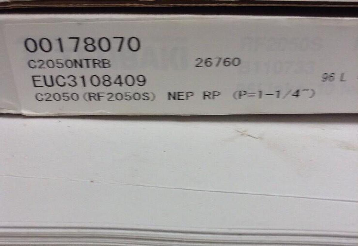 Tsubaki, C2050NTRB RF2050S,CONVEYOR CHAIN Pitch 1-1/4 Inch 96 Links