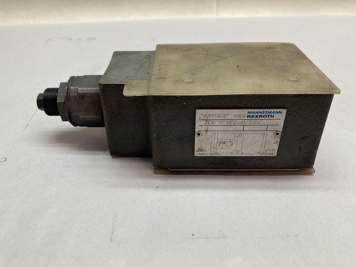 Used Mannesmann Rexroth,ZDB 10 VP2-41/315V,Pressure Reducing Valve