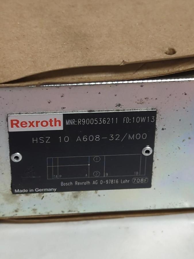 REXROTH,R900536211,CHECK VALVE HSZ10A608-32/M00 NOS